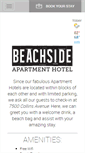 Mobile Screenshot of beachsideapartmenthotel.com